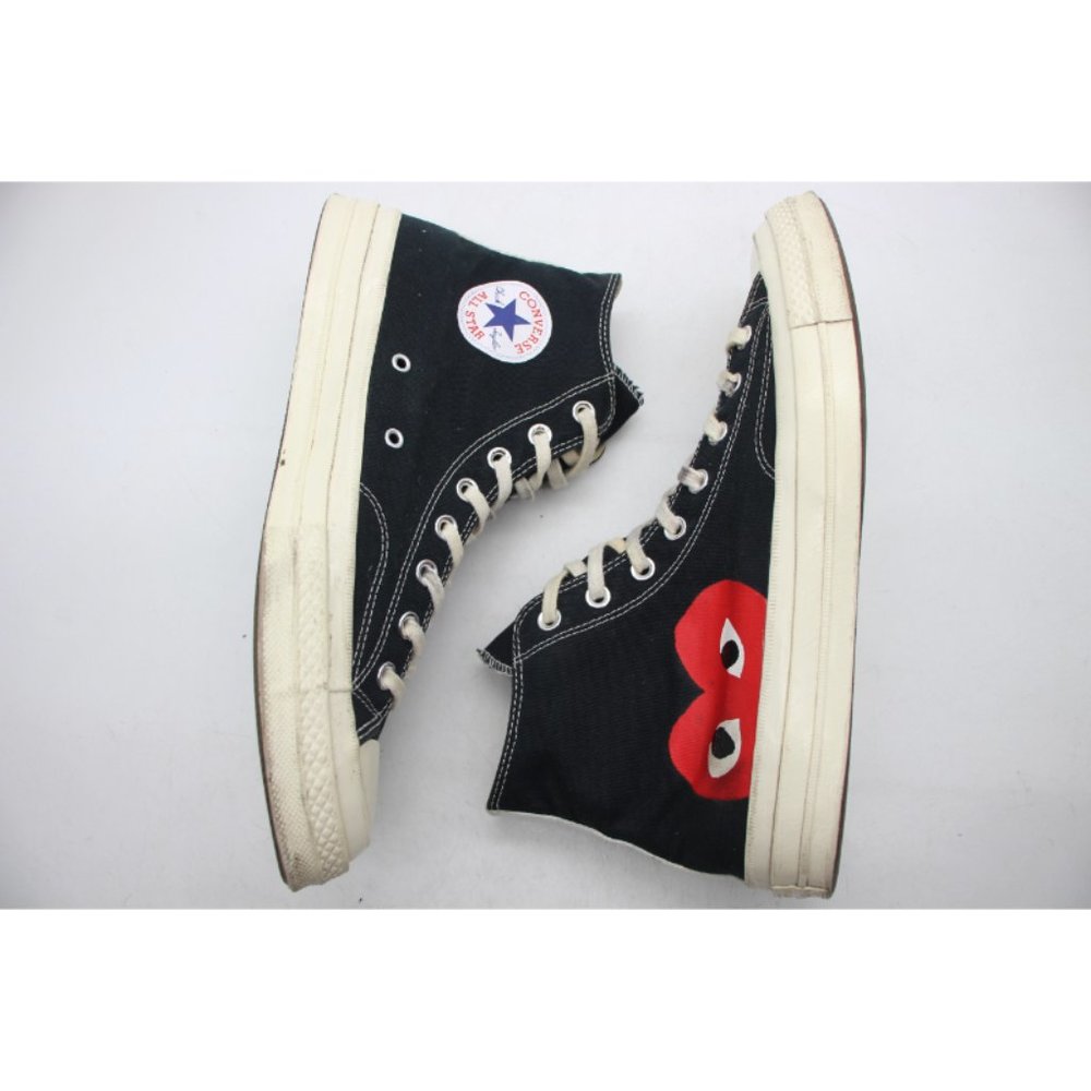 Converse Chuck Taylor All Star High x Comme des Garcons Play Men's Size 11 - Picture 6 of 11